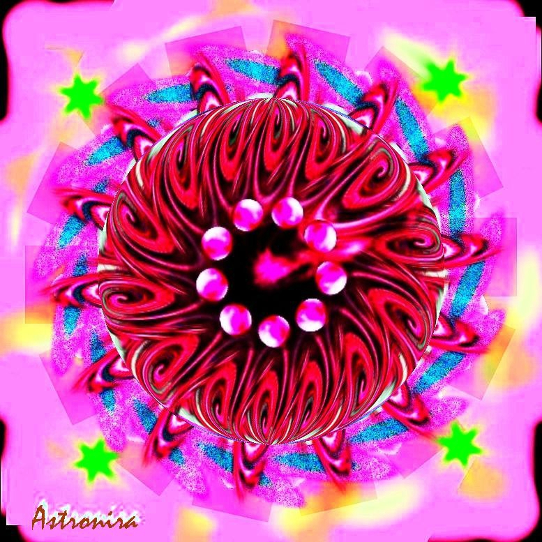 «Mandala red»