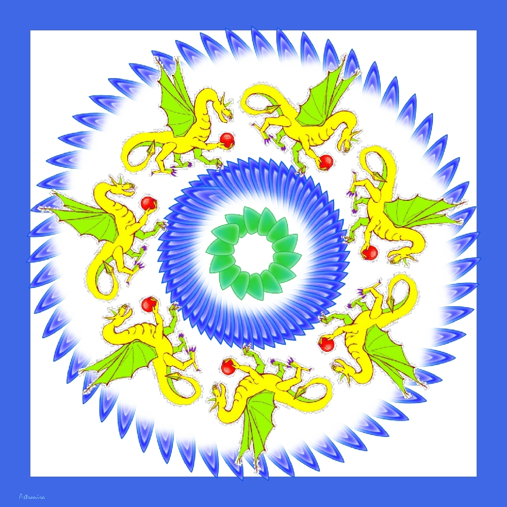 «Mandala dragon»